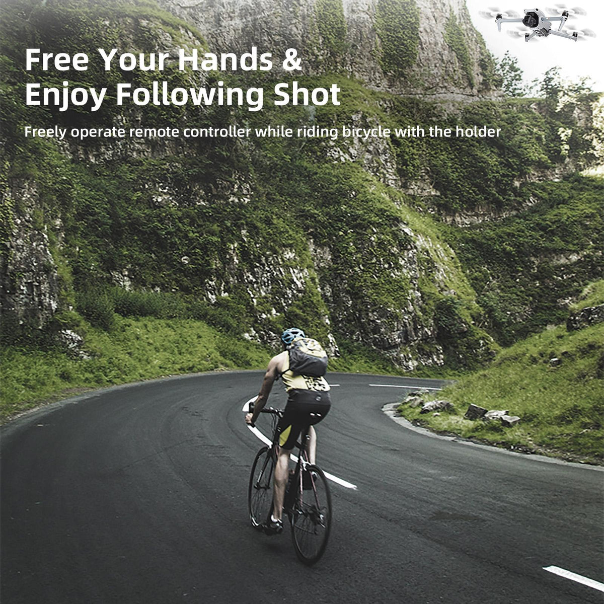 Remote Control Riding Bracket for Dji Air 3 and Rc 2