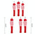 Set of 3 Knitted Golf Club Covers - Red