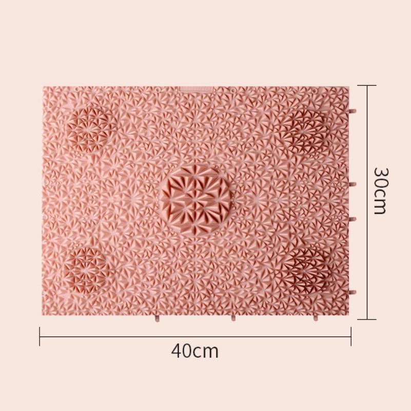 Fitness Toe Press Board For Home Foot Massage - Peacock Pink