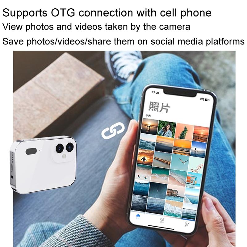 Smart Hd Digital Camera With Touch Screen And Video Recording - Excludes Memory - Black