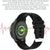 1.75 Inch Hd Round Screen Silicone Strap Smart Sports Watch - Black