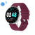 1.75 Inch Hd Round Screen Silicone Strap Smart Sports Watch - Black