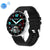 1.75 Inch Hd Round Screen Silicone Strap Smart Sports Watch - Black
