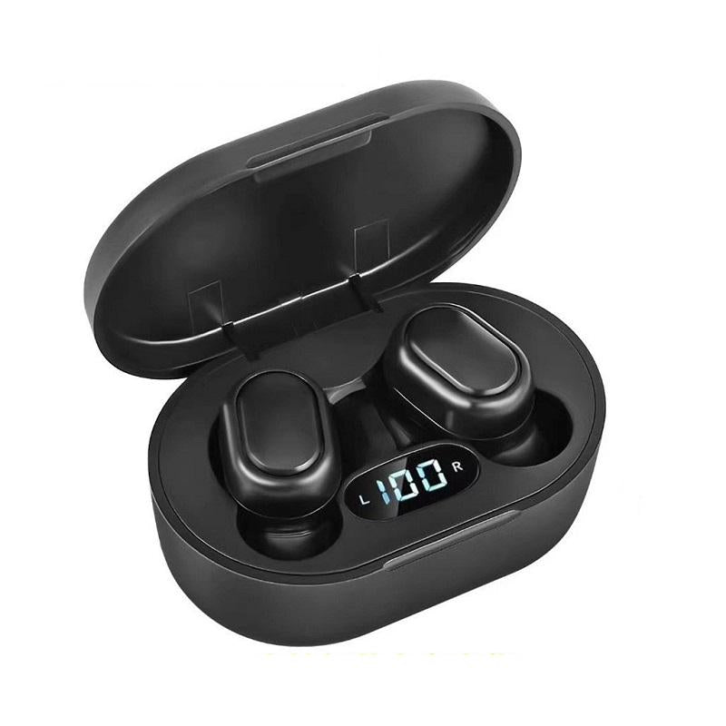 Waterproof Tws Bluetooth 5.0 In-ear Headphones for Sports - Black