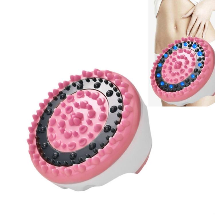 Vibrating Leg Massager For Smooth Shaving Chest &amp; Body Dredge Tool - Pink