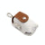 Compact Leather Golf Bag for Protection on the Go - Brown