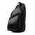 Retro Leather Chest Bag For Men - Coffee