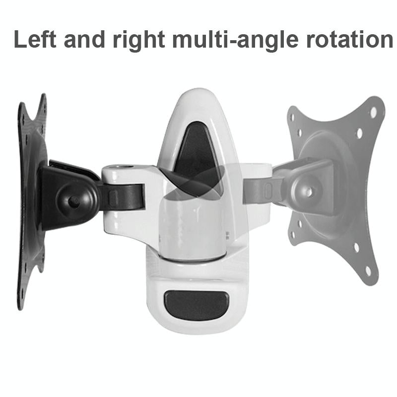 Universal Swivel Wall Mount for Computer Monitors - White