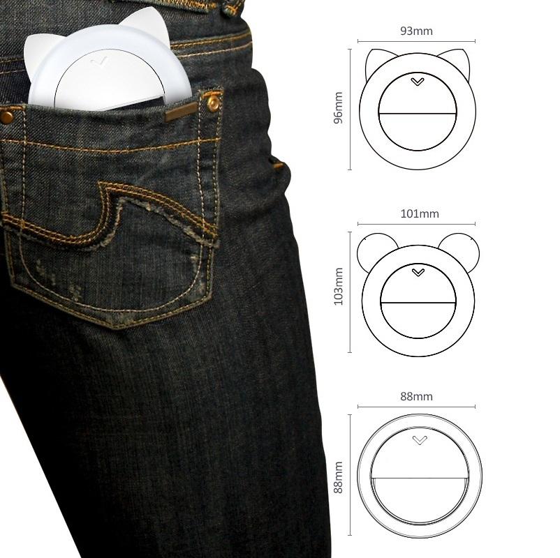 2-pack Large-capacity Live Video Conference Ring Light for Mobile Phone Selfies - Round