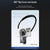 Versatile Magnetic Neck Holder for Phones and Action Cameras - Black