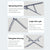 Versatile Laptop Docking Stand with Enhanced Cooling and Folding Design - Silver