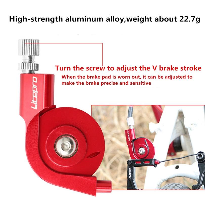 V-Brake Stroke Converter For Bikes - Black