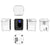 Portable Smart Led Projector - 720P Hd 113 Lumens - White