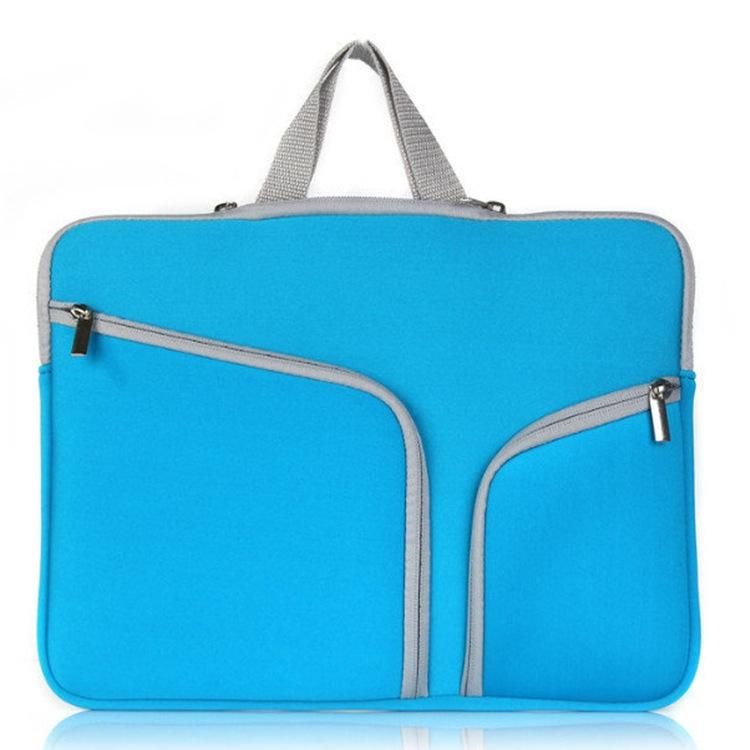 11 Inch Multi-Pocket Laptop Liner Bag For Diving Material - Blue