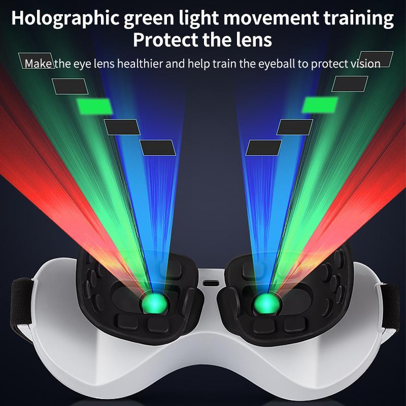 Hot Compress Ems Eye Massager Multifunctional Eye Protector White