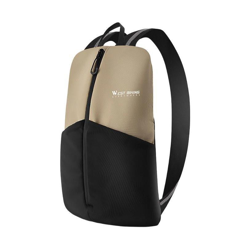 Lightweight Reflective Bike Backpack For Outdoor Riding - Black