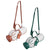 Lightweight Golf Crossbody Bag For Women Compact Mini Ball Storage Solution - Grey Green