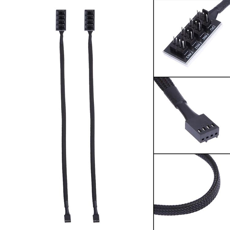 2-Port Pwm Fan Hub For Pc Chassis - A Drag Five