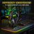 Rgb Gaming Headset With Microphone 2.2M Length - Black