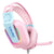Rgb Gaming Headset With Microphone 2.2M Length - Black