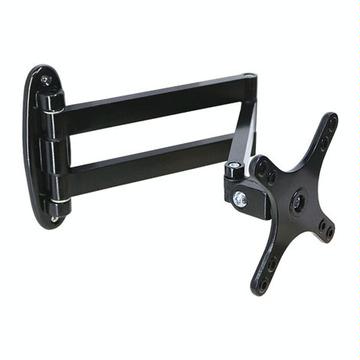 Universal Swivel Wall Mount for Computer Monitors - Black
