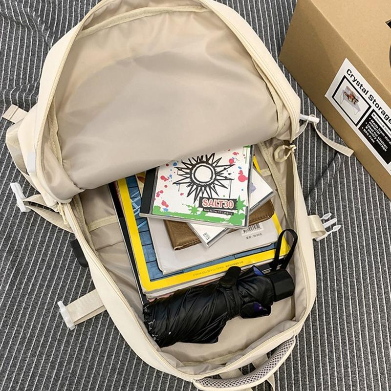 Lightweight Student Backpack For Men & Women - Black