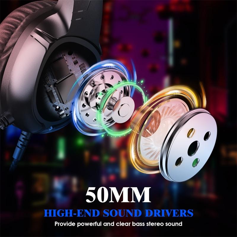 S20 Rgb Gaming Headset With Mic Black