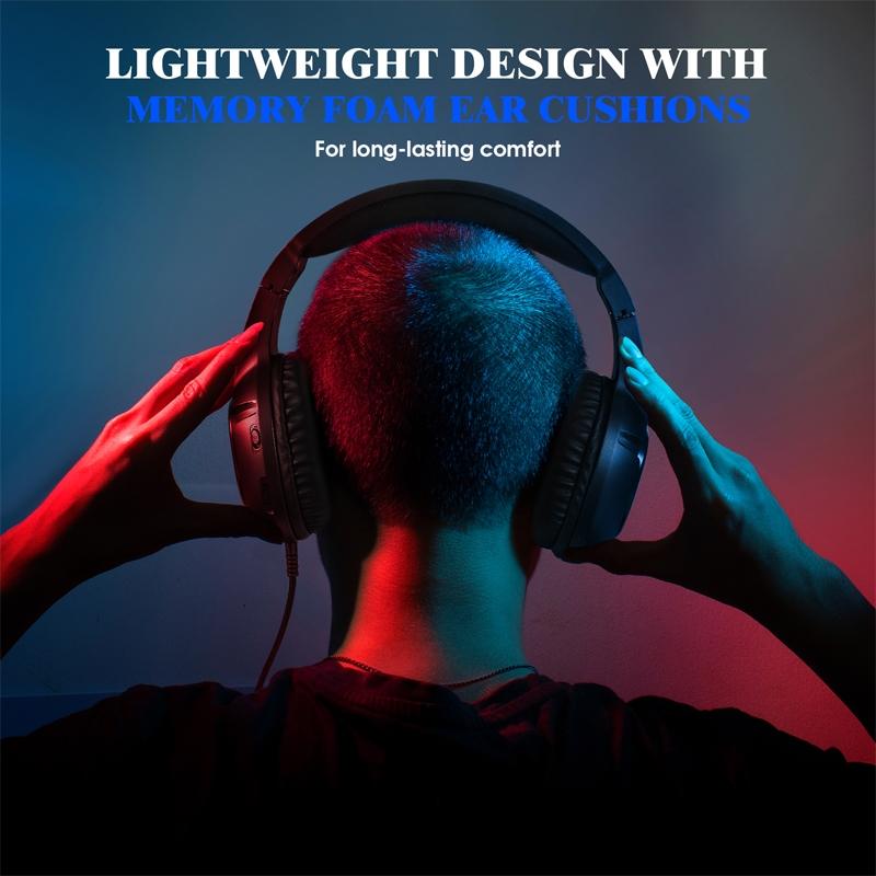 S20 Rgb Gaming Headset With Mic Black