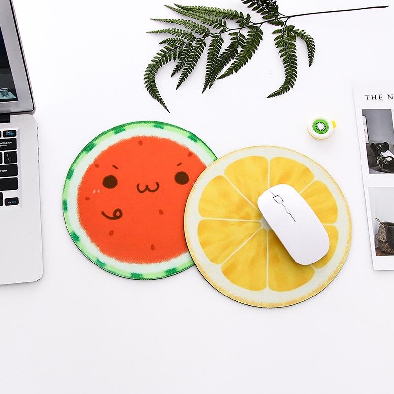 2 Pack 22Cm Cute Fruit Mouse Pad For Office Desks - Pluto
