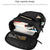 Universal Laptop Backpack With Usb Port - 13-15.6 Inch Capacity - Wine Red