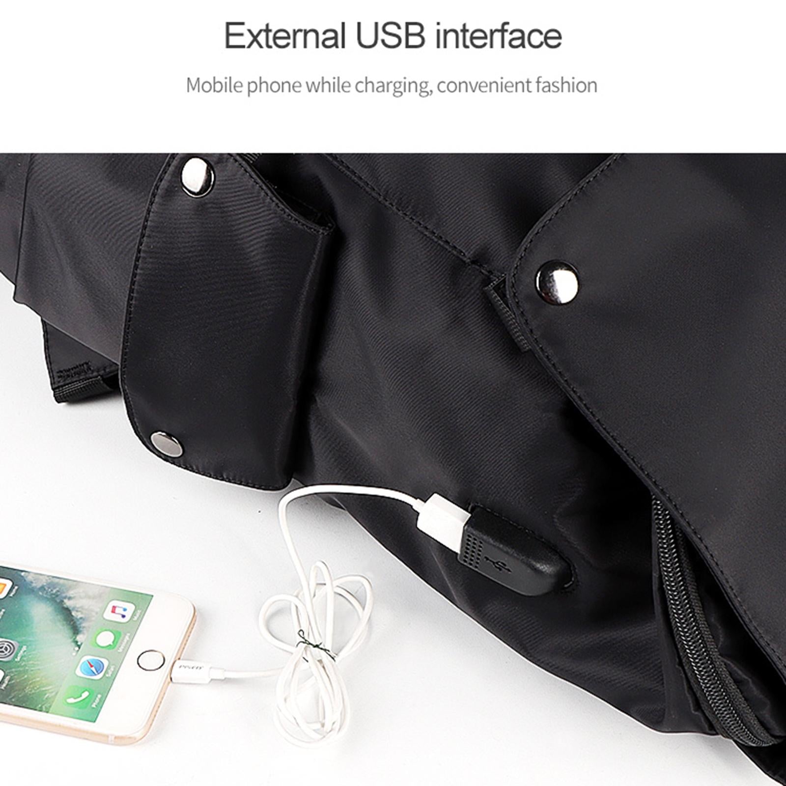 Universal Laptop Backpack With Usb Port - 13-15.6 Inch Capacity - Wine Red