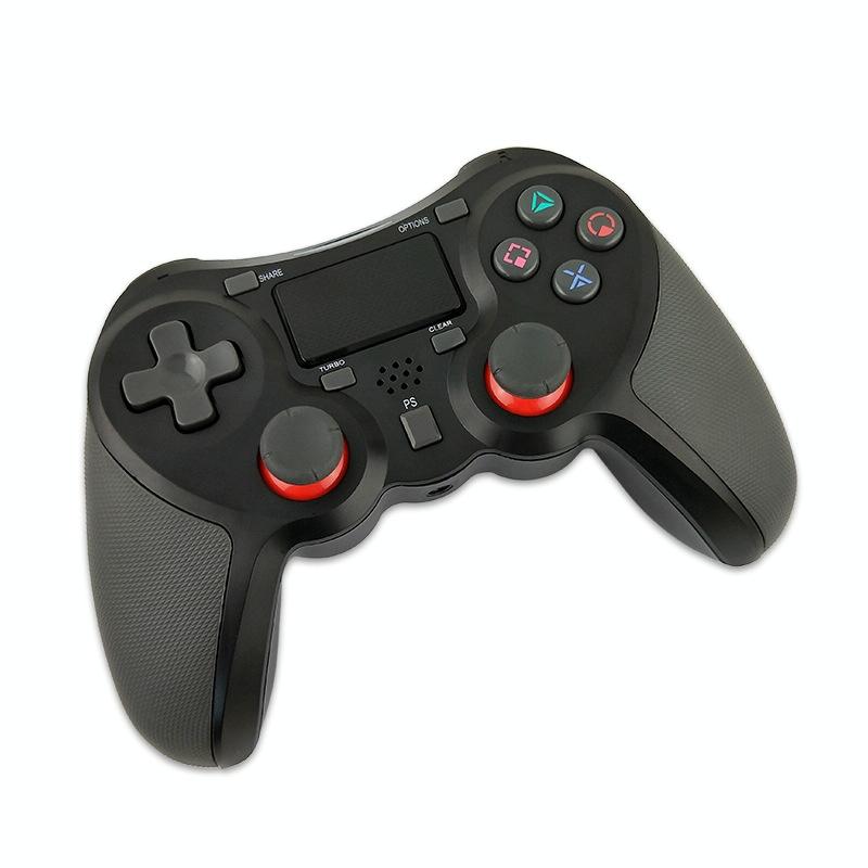 Wireless Bluetooth Game Controller For Ps4 - Rubberized