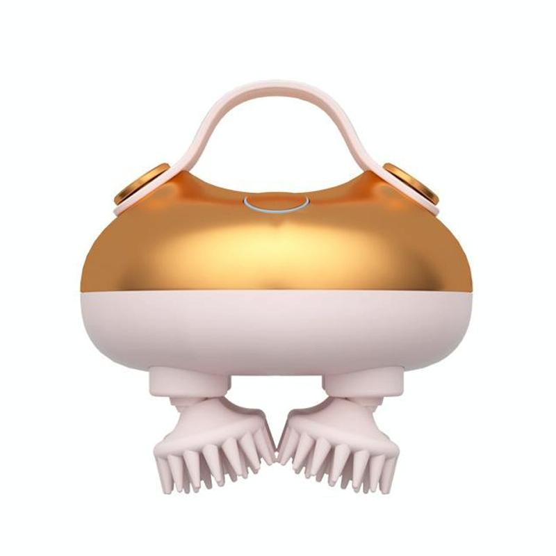 Wireless Smart Head Massager Kneading - Gold