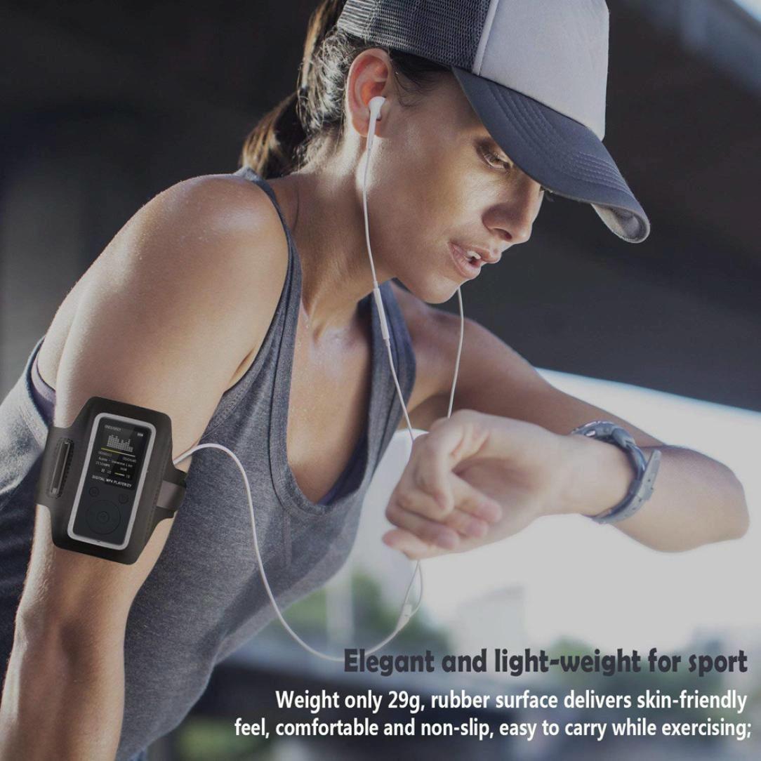 Portable Mp4 Music Player With Fm Radio & Recording Black - Black No Memory