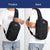 Waterproof Anti Theft Chest Bag With Usb Port Men Outdoor Messenger Bag Dark Blue