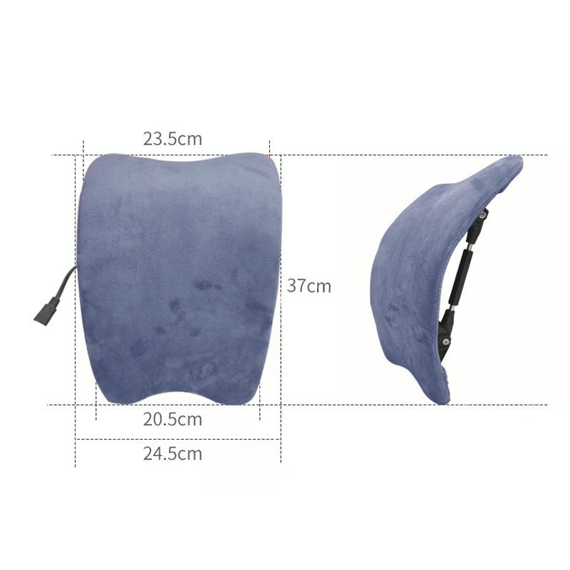 Electric Lumbar Support Pad Spine Stretcher & Massager 124 Vertebrae