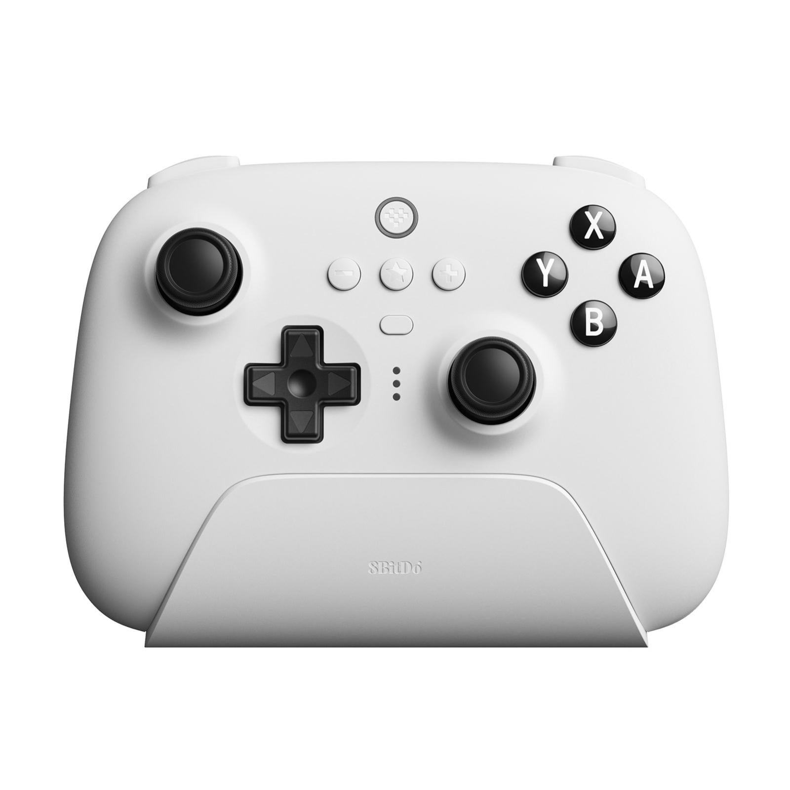 Wireless Gaming Controller for Switch / Pc - Tooth Design - White