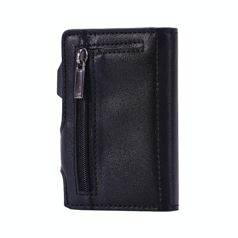 Crazy Horse Pu Card Bag - Anti Magnetic - Fy2405