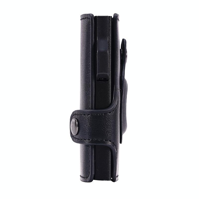 Crazy Horse Pu Card Bag - Anti Magnetic - Fy2405