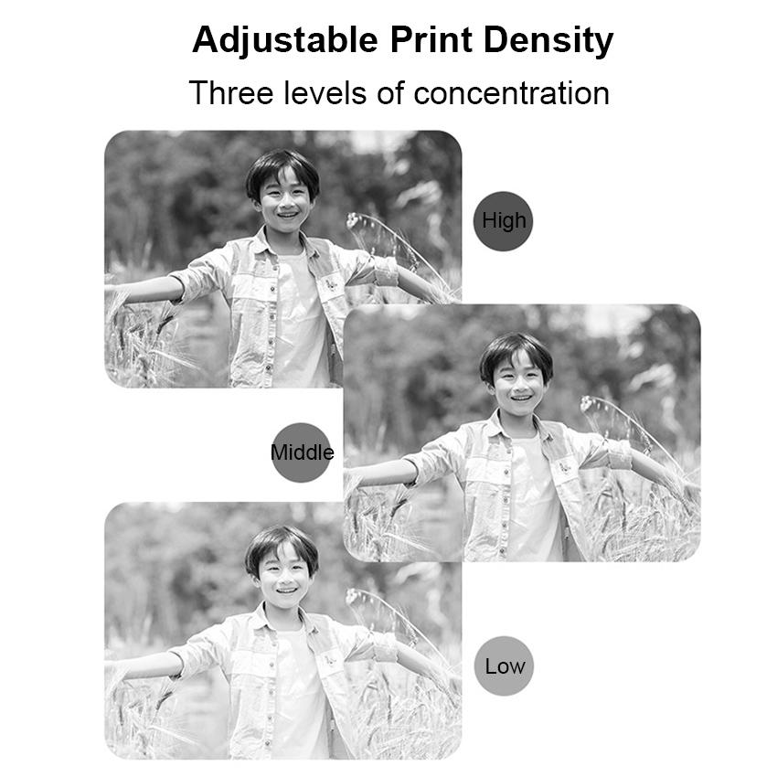 2.4 Hd Screen Kids Thermal Printing Camera - no Memory Card - Blue