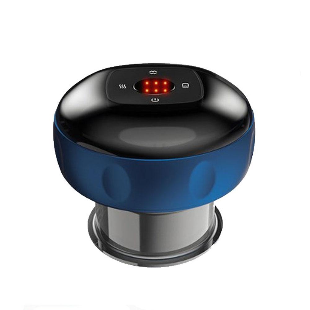 Electric Cupping Massager Compact &amp; Effective - Blue