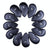 Versatile Golf Hat Cover with 12-in-1 Functionality - Black Litchi Texture
