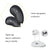 Versatile Golf Hat Cover with 12-in-1 Functionality - Black Litchi Texture