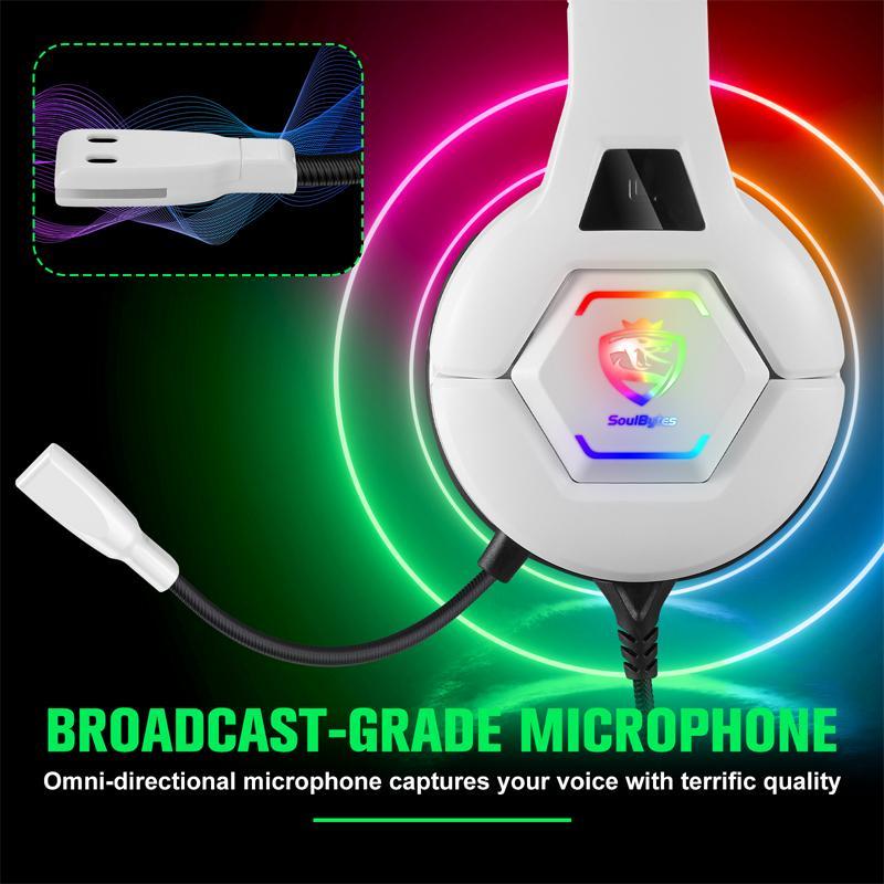 Omni-Directional Esports Headset 1.9M Length - Blac