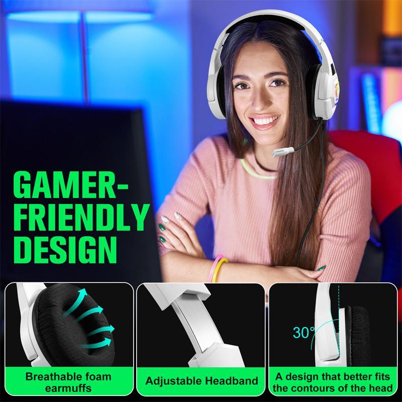 Omni-Directional Esports Headset 1.9M Length - Blac