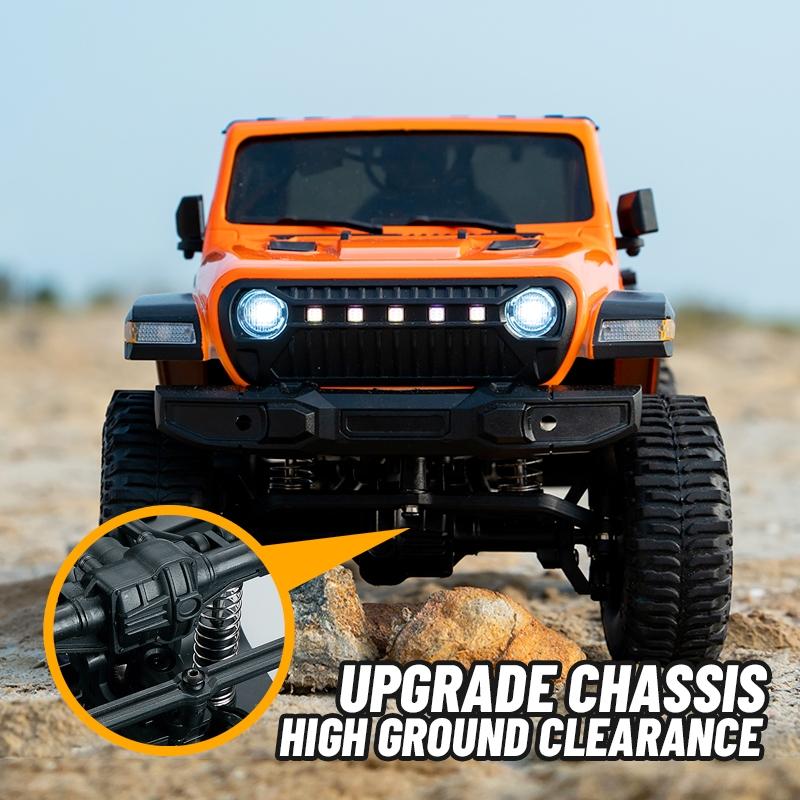 Off-road Climbing Rc Vehicle with 4wd Drive - Grey
