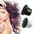 Universal Hair Diffuser For Blow Dryers Rotatable Design Large Hood Black - White