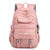 Teen Girls' Anti-theft College Backpack - Secure & Stylish - Black