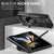 For Samsung Galaxy Z Fold4 5G Foldable Shockproof Phone Case - Black