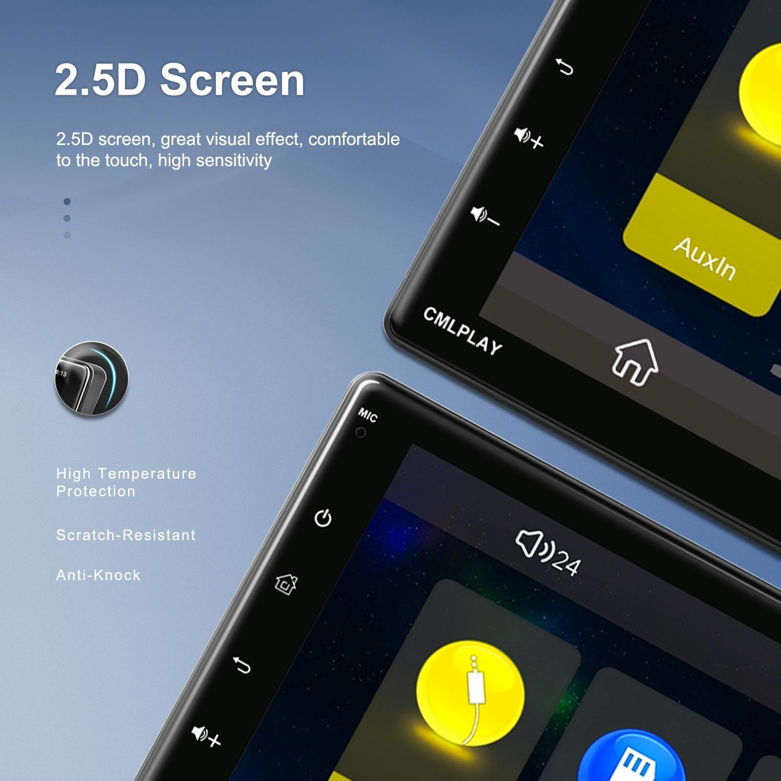 9 Inch Android Carplay Mp5 Player With Wireless Reversing Camera Standard